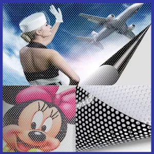 Perforated Vinyl-One Way Vision