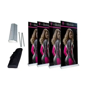 Luxury Tear Drop 33 Roll-Up Banner Stand